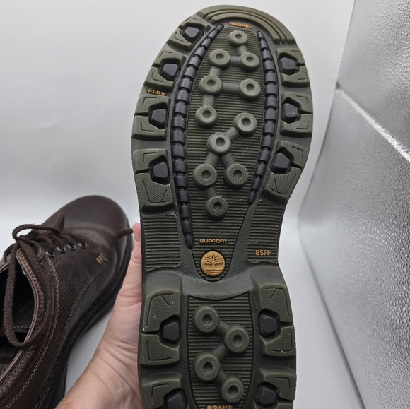 Timberland MADISON SUMMIT Oxford Brown Leather Lace-Up Shoes. Mens 11M main image 8